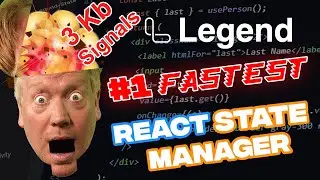 Legend: The Ultimate React State Manager?