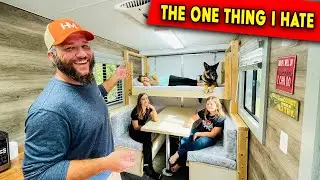 Family Converts 7x12 Cargo Trailer Into Camper / Tiny House