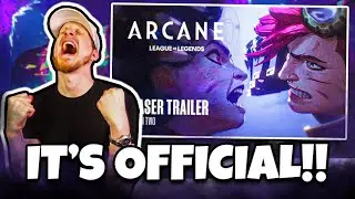 I CAN'T F**KIN WAIT!! 🔥😭 | Arcane Season 2 | Official Teaser Trailer REACTION