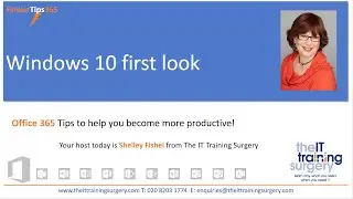 Windows 10 First Look
