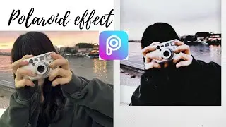 Polaroid camera effect in PICSART||PICSART TUTORIAL||Polaroid effect