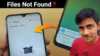 Telegram Download NOT found ⚡ | download not showing in file manager | Telegram folder not showing