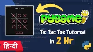 Pygame Tutorial | How to make Tic Tac Toe in Python and Pygame | Python Project