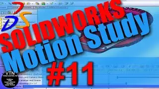 Motion Study ( 11 Using Distance Mates ) SOLIDWORKS Tutorial