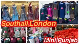 London Southall walkthrough 2024 / Desi Food / Asian Shopping Street