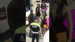 ДПС ОСТАНОВИЛ ДЕВУШЕК и РАЗБИЛ ИМ ОКНА в ГТА 5 РП (GTA 5 RMRP / Криминальная Москва)