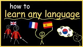 learning a new language is easy, actually