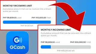 HOW TO INCREASE YOUR GCASH PROFILE WALLET LIMIT AND INCOMING LIMIT MONTHLY INTO 500,000 PESOS 😍