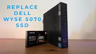 Replace Wyse 5070 Hard Drive in 2 mins!