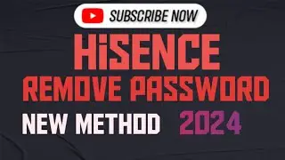 Hisence U40/U50 Remove Account New Method  2024 Without PC