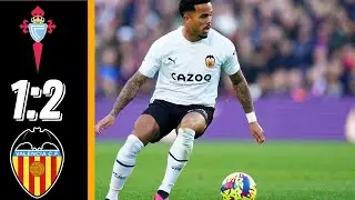 Celta Vigo vs Valencia 1:2 Resumen Laliga Santander 22/23