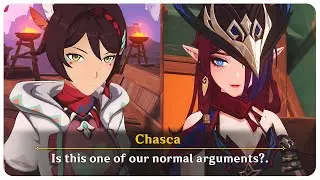 Chasca Gets Scolded By Her Sister (Cutscene) | Genshin Impact 5.0