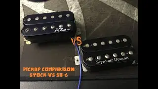 Pickup Comparison - Stock BC Rich BDSM vs. Seymour Duncan SH6