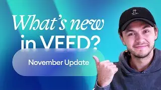 What’s New in VEED!? - Voice Cloning, Review Mode, Mobile App, and More... (November Update)