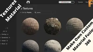 Get Texture Material | Make Own Custom Material Fusion 360 | 2021 | 