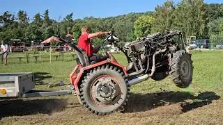 Tractor Drivers Showcase Their Driving Skills - Tractor Ride