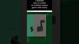 Endless runner demo 01 #shorts | Unity Developer