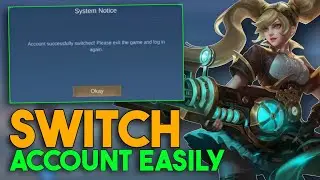 How to SWITCH ACCOUNT in Mobile Legends WITHOUT CLEARING DOWNLOADING RESOURCES! (2023)