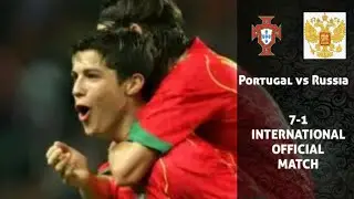 Portugal  🇵🇹  (7-1) Russia  🇷🇺 2004 International official match