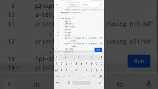 c program to demonstrate example of double pointer 