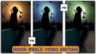 Instagram Trending Moon Reels Video Editing | Sky Me Moon Kaise Lagaye | Trending Reels Editing