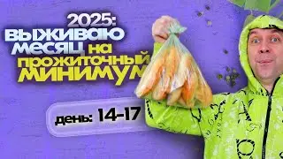 УСТАЛ, ТАК ЖИТЬ НЕЛЬЗЯ 🤐 КАК РОССИИ 2025 ПИТАТЬСЯ ЭКОНОМНО 🍞☕ День 14 - 17