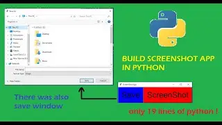 Build screenshoot app in python(opencv,numpy,pyautogui)