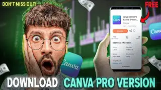 How to Get Canva Pro For Free | Canva Mod Apk | Download Canva Pro | Canva pro  kaise download kare