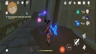 proceed deeper within the ruins genshin impact