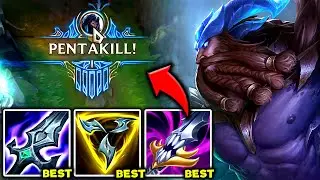 UDYR TOP IS AN ABSOLUTE TOPLANE BEAST (PENTA KILL) - S12 UDYR TOP GAMEPLAY! (Season 12 Udyr Guide)