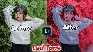 🛑Tutorial Edit Foto Filter Red Tone || Lightroom Mobile