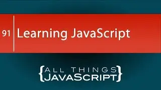 Learning JavaScript