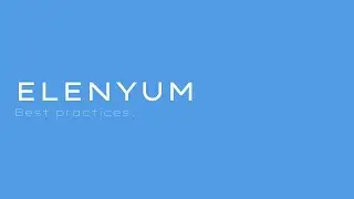 Elenyum презентация нового дизайна и итоги недели