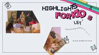 Kids Education Promo for After Effects 2023