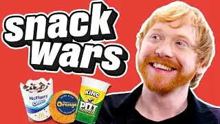 Rupert Grint Tries American and British Snacks | Snack Wars 