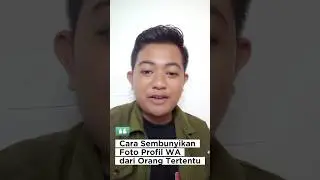 Cara sembunyikan foto profil wa dari orang tertenu 