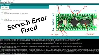 Servo.h fix the error LGT8F328P | This library only supports boards with an AVR, SAM, or STM32F4