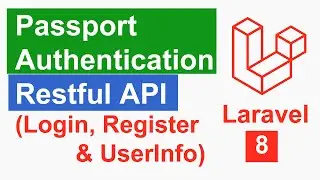 Passport Authentication Login and Register Restful API In Laravel Step By Step In Hindi