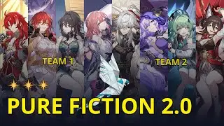 Argenti E0 & Jing Yuan E0 - Pure Fiction 2.0 Stage 3 (3 Stars) | Honkai: Star Rail