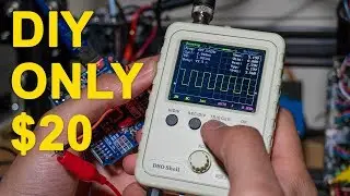 $20 oscilloscope DIY YETech DSO-SHELL DSO150