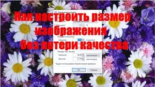 Как настроить размер изображения без потери качества. Paint.net
