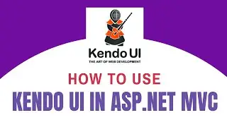 How to use Kendo UI Library in ASP.Net MVC Project