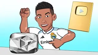 Youtuber Cristiano Ronaldo - Compilation of His Huge Achievements | Football Animation