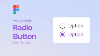 Create radio button in Figma