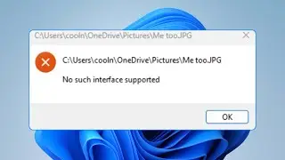 How To Fix No Such Interface Supported Error on Windows 11/10