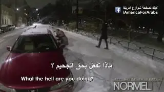 ماذا سيفعل الناس عندما يشاهدون فتاة تتعرض للاغتصاب داخل سيارة!!!!!