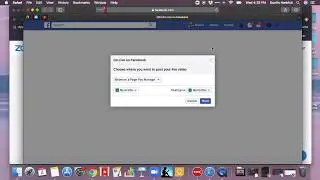 How to Setup Zoom to Go Live to Facebook