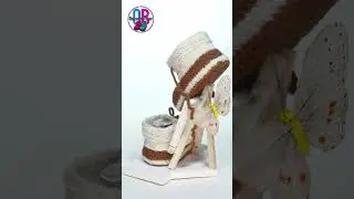 Babyschuhe, пинетки "Тоша", спицами #Shorts #Knitting