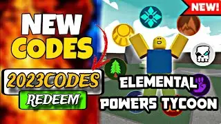 All *Secret* Elemental Powers Tycoon Codes | Codes for Elemental Powers Tycoon Roblox  2023