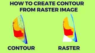 How to generate contour and label contour from raster image